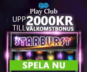 PlayClub Casino bonus omsättningskrav
