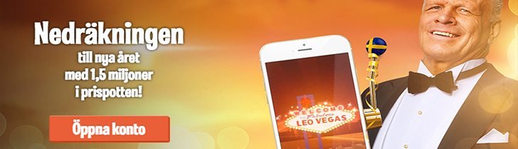 LeoVegas casino nyår bonus LeoVegas casino nyår bonus