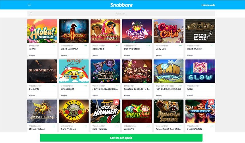Snabbare Free Spins Snabbare Free Spins